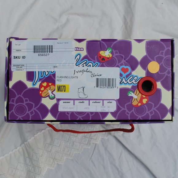 NIOB RARE Irregular Choice "Flashing Lights" 7M - Picture 14 of 15